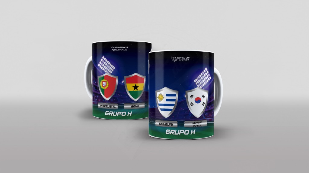 ARTE PARA CANECA GRUPO H FIFA WORLD CUP 2022-738