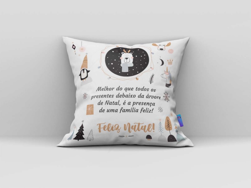 ARTE PARA ALMOFADA - MELHOR DO QUE TODOS OS PRESENTES DEBAIXO DA ÁRVORE-807