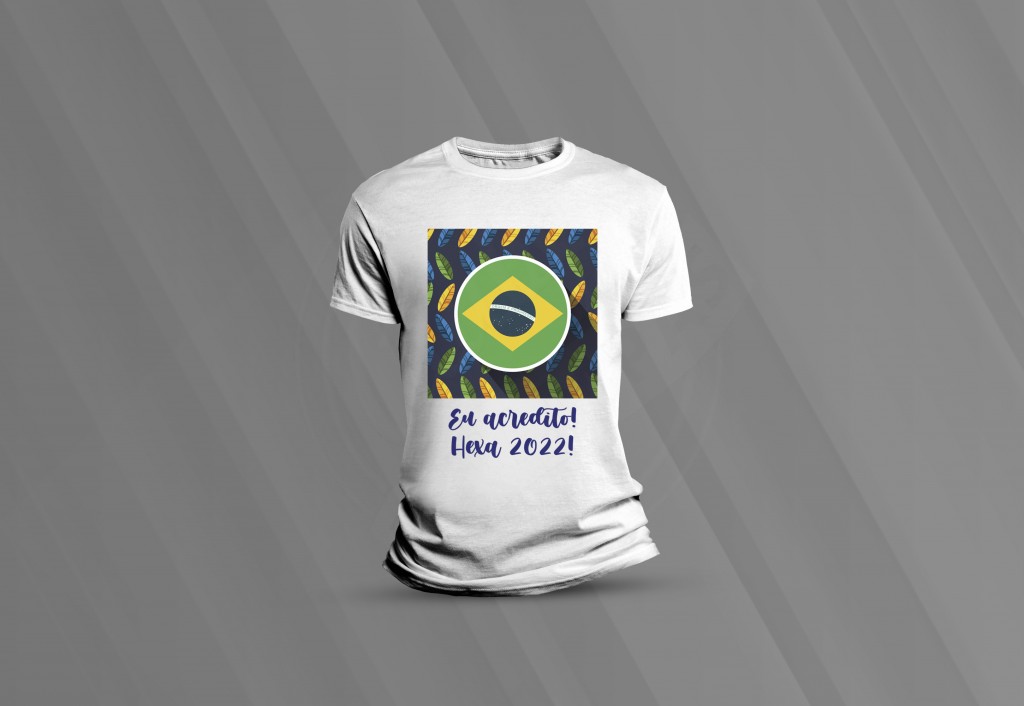ARTE PARA CAMISETA - COPA DO MUNDO - EU ACREDITO HEXA 2022-189