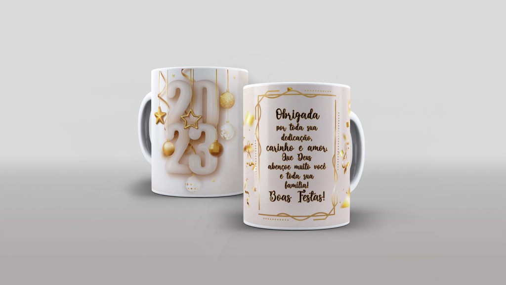 ARTE PARA CANECA - 2023- OBRIGADA POR TODA SUA DEDICAÇÃO-745
