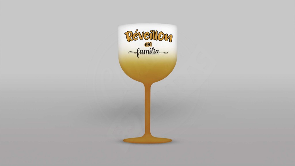 ARTE PARA TAÇA GIN -RÉVEILLON EM FAMÍLIA-936