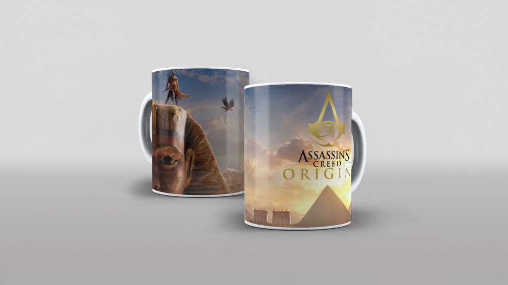 ARTE PARA CANECA ASSASSIN S CREED ORIGINS-1206