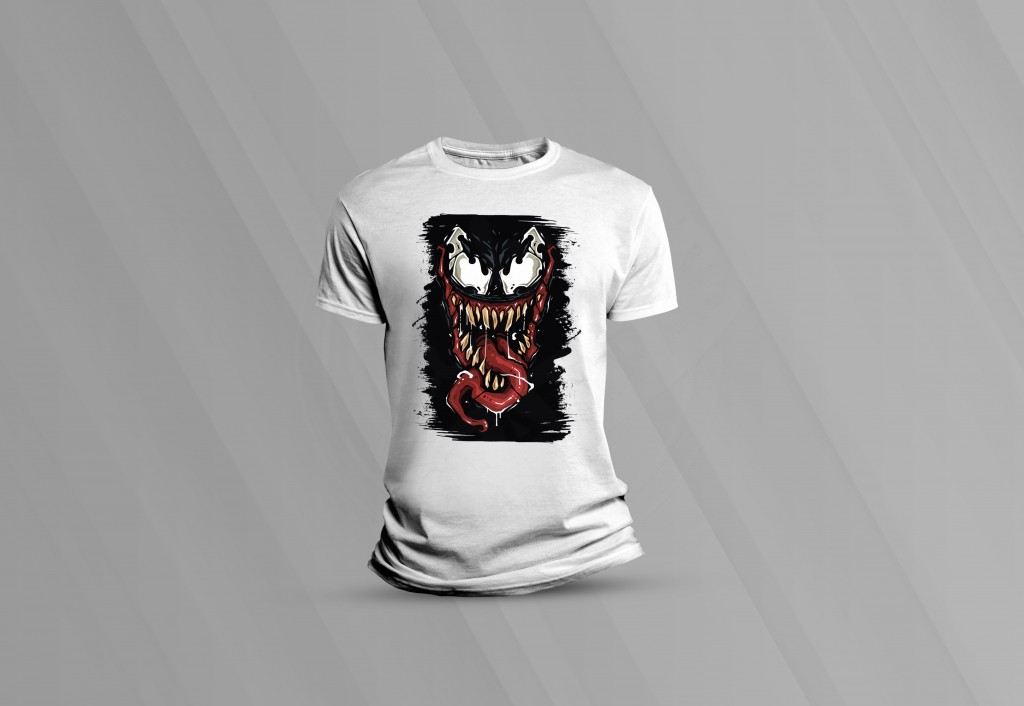 ARTE PARA CAMISETAS VENON 2-1665