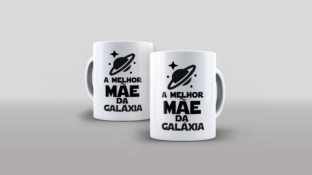 ARTE PARA CANECAS - A MELHOR MÃE DA GALÁXIA-1818