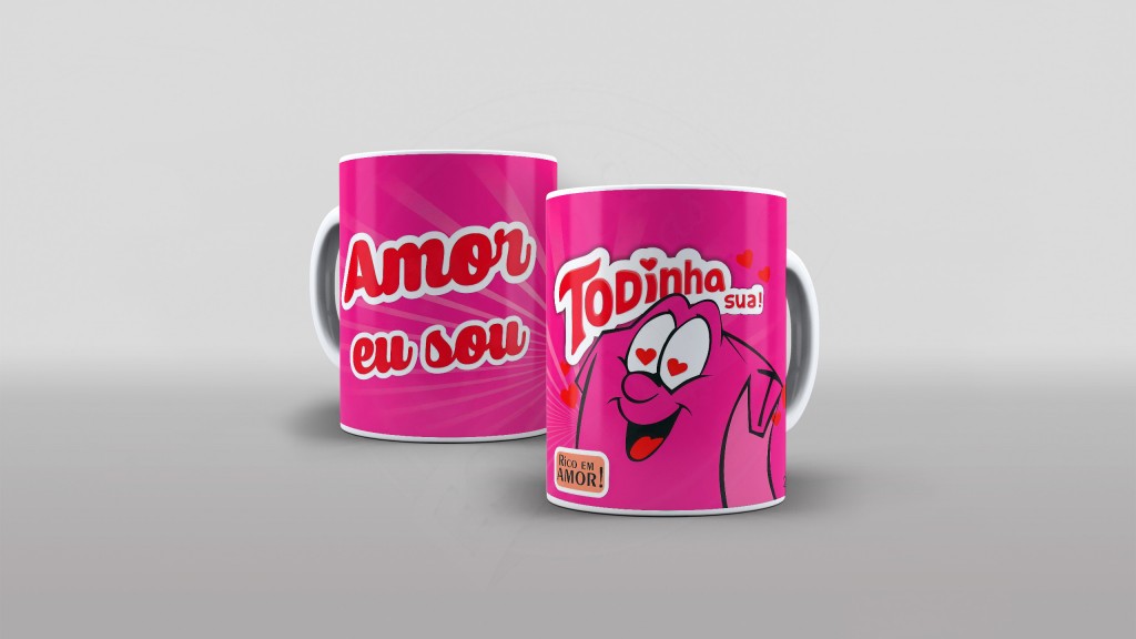 ARTE PARA CANECA AMOR EU SOU TODINHA SUA-1846