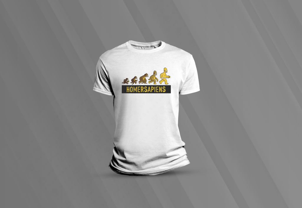 ARTE PARA CAMISETA HOMERSAPIENS-3766