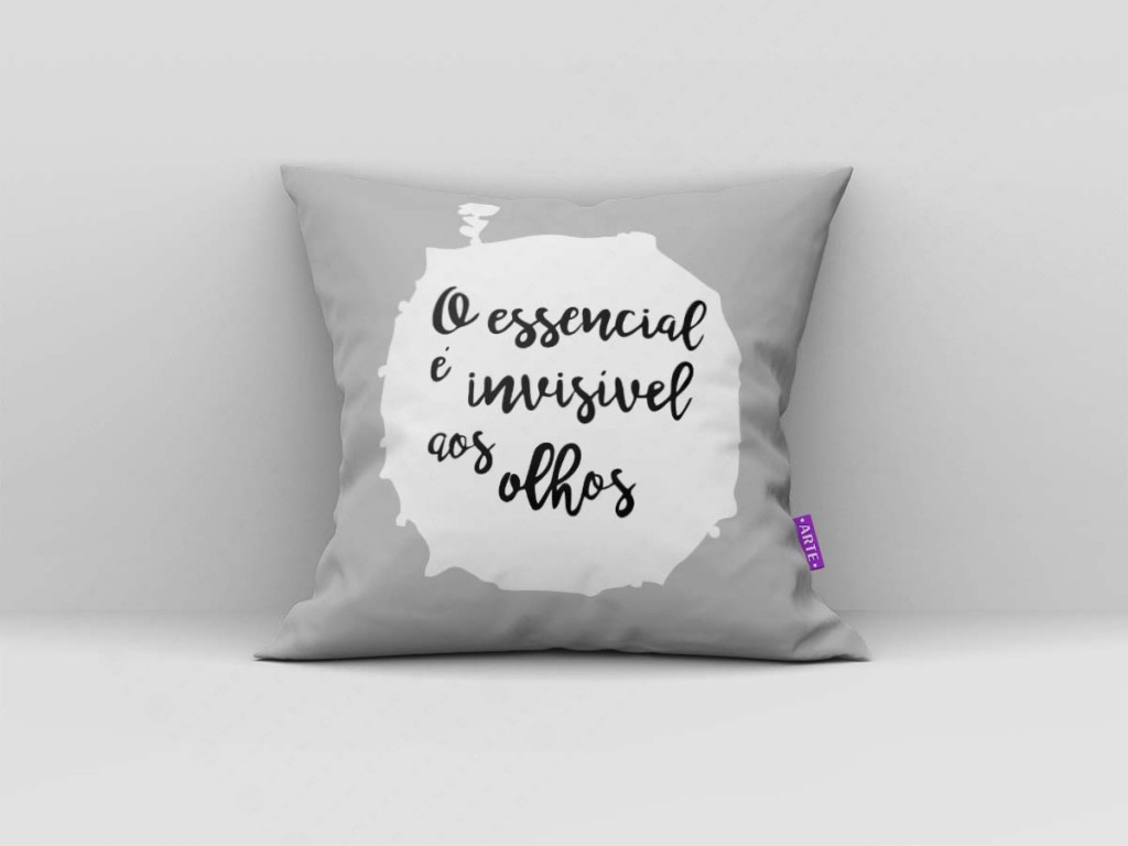 ARTE PARA ALMOFADA O ESSENCIAL É INIVISÍVEL AOS OLHOS - KIT GRATIDÃO-4152