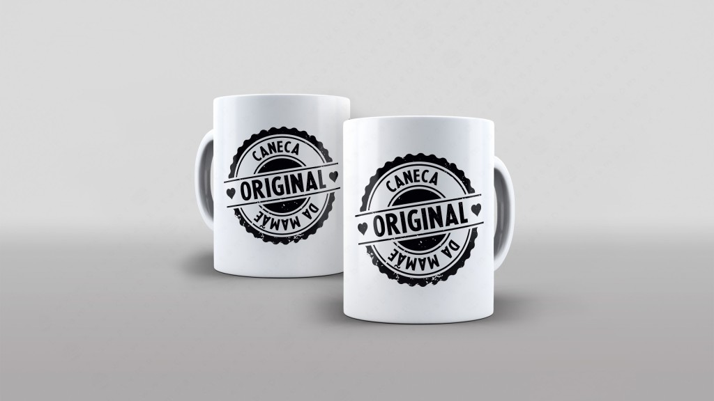 ARTE PARA CANECA ORIGINAL DA MAMÃE - RECUSE IMITAÇÕES-5544